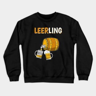 Leerling Bier Lehrling Ausbildung Azubi Crewneck Sweatshirt